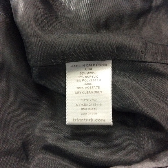 GRAY TRINA TURK PANTS - Picture 9 of 14